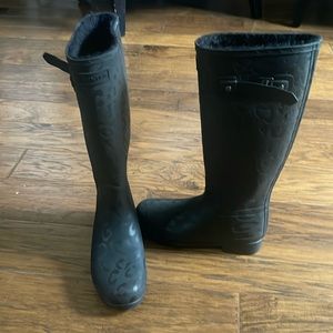 Hunter rain boots
